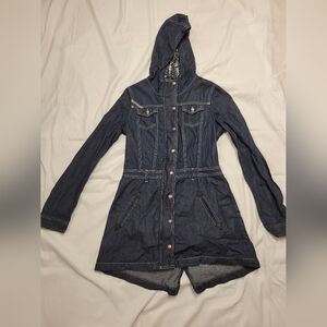 Diesel Dark Blue Hooded Jacket
